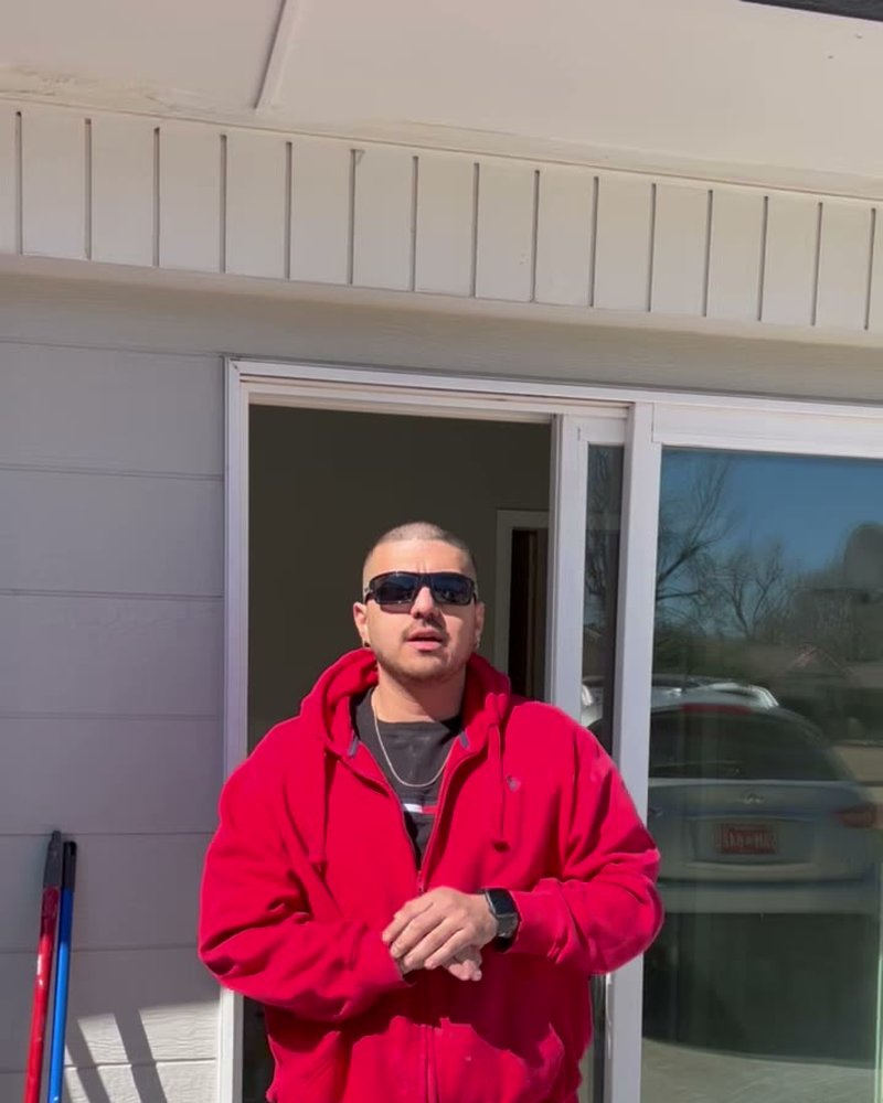 Jimmy Garces Jr., owner of Shekinah Renovations LLC, standing in a room he is remodeling in the Oklahoma City metro
