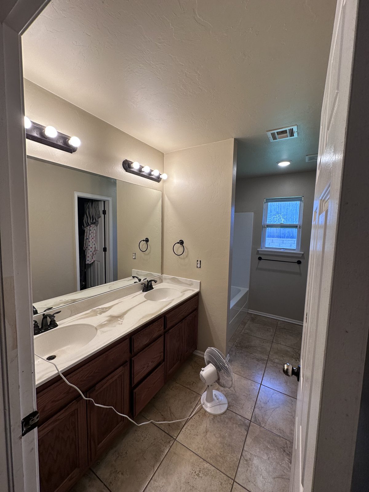 Bathroom repaint and refresh, after the work